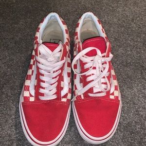 Vans Red Checkard